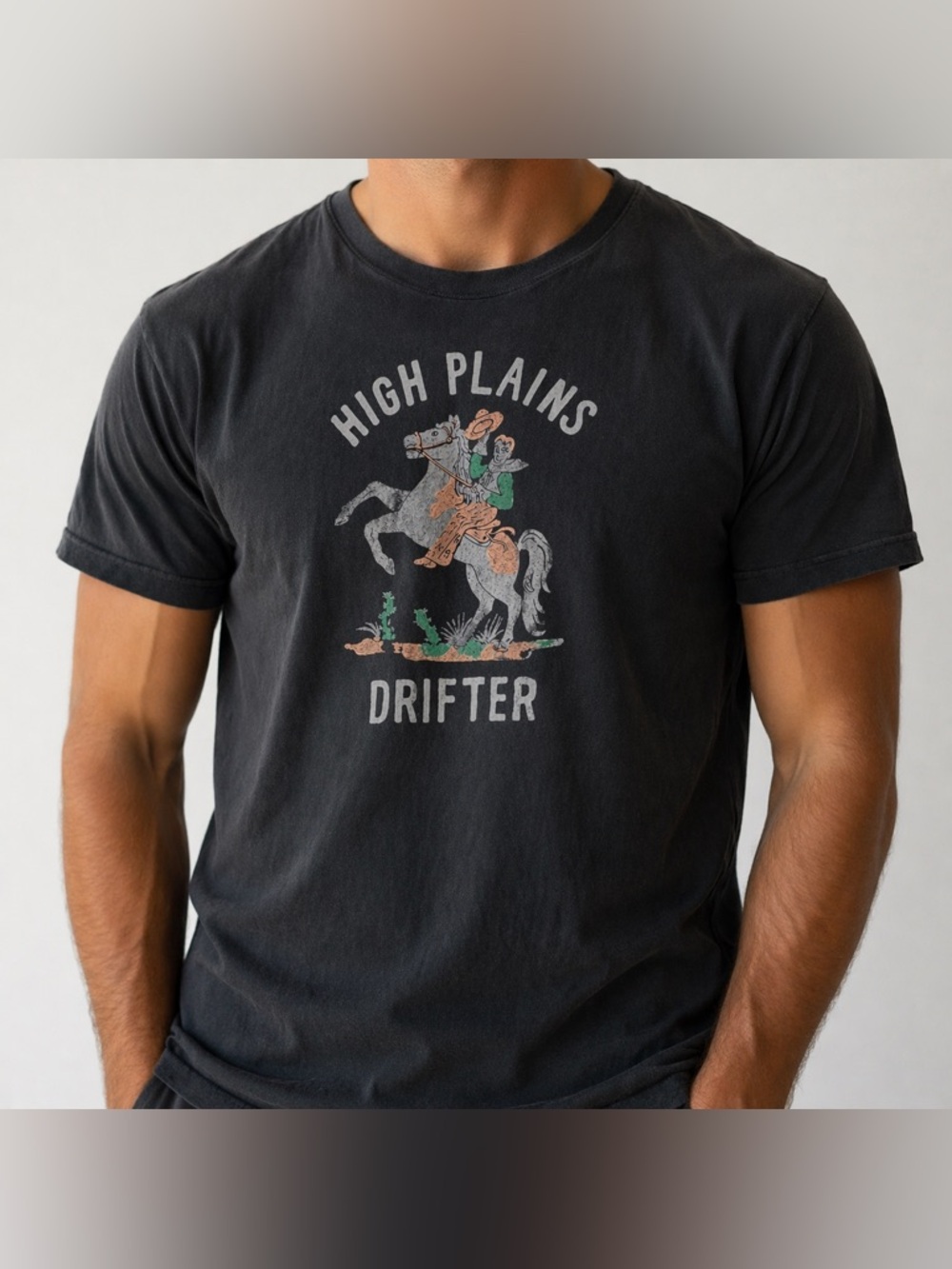 High Plains Drifter Graphic Tee - Black